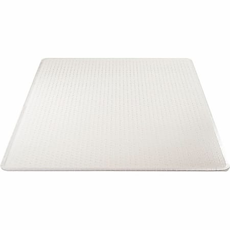 Deflecto Execumat Heavy-Duty Vinyl Chair Mat For High-Pile Carpets, 46" x 60", Translucent