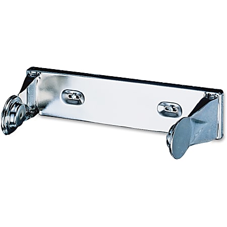San Jamar Single Roll Towel Dispenser - Roll Dispenser - 1x Roll - 2.9" x 13.3"x 4.6" Depth - Steel - Chrome - Compact, Durable - 12 / Carton