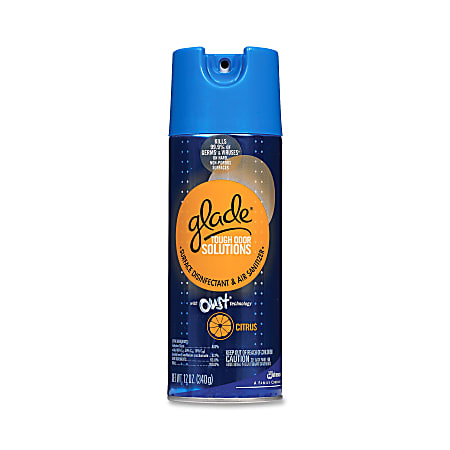 JohnsonDiversey Glade® Tough Odor Disinfectant Spray, 12 Oz., Refreshing Citrus