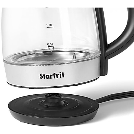 Brentwood Kt-1780 Stainless Steel Electric Cordless Tea Kettle 1.5 L Silver