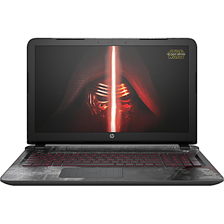 HP Star Wars Special Edition 15-an000 15-an050nr 15.6" LCD Notebook - Intel Core i7 i7-6500U Dual-core (2 Core) 2.50 GHz - 12 GB - 1 TB HDD - Windows 10 - 1920 x 1080 - In-plane Switching (IPS) Technology - Darkside Black