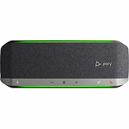 Poly Poly Sync 40+ Speakerphone - USB - Microphone - Battery - Silver - 1