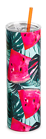 Hydragear Skinny Tumbler, 30 Oz, Watermelon