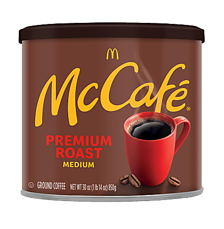 McCafe Ground Coffee, Premium Roast, Arabica, 1.87 Lb Per Canister