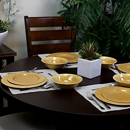 Crackle melamine dinnerware 2025