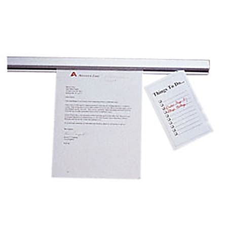 Advantus Grip-A-Strip® Display Rail, 1-1/2" x 24",