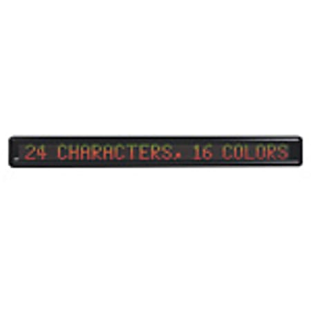 LED Electronic Moving Message Sign, 7 x 120 Pixels