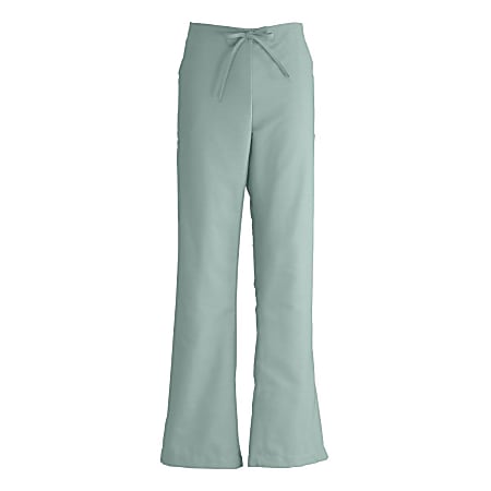 Medline ComfortEase™ Polyester/Cotton Modern Fit Ladies' Tall Cargo Scrub Pants, XL, Seaspray
