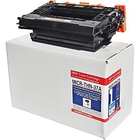 microMICR MICR Standard Yield Laser Toner Cartridge - Alternative for HP CF237A - Black - 1 Each - 11000 Pages microMICR MICR Standard Yield Laser Toner Cartridge - Alternative for HP CF237A - Black - 1 Each - 11000 Pages