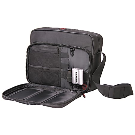 Voltaic™ Messenger Solar Charging Bag, Silver Panels