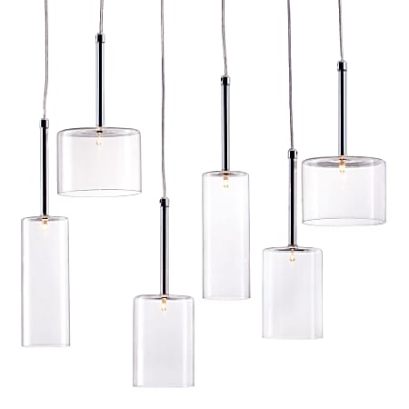 Zuo Modern Hale Hanging Lamp 21 710 Clear ODP Business Solutions