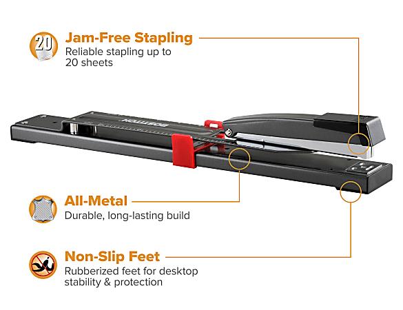 Booklet stapler outlet