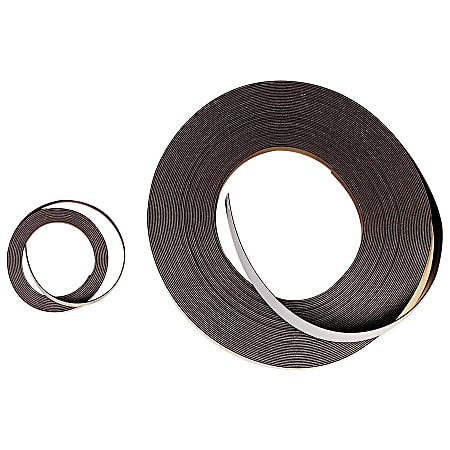 Zeus Magnetic Labeling Tape 12 x 10 Black - Office Depot