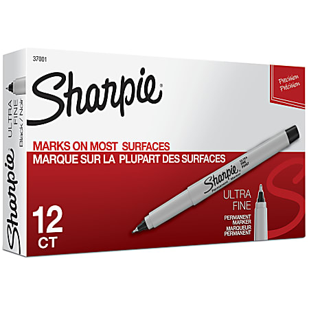 Sharpie Permanent Fine Point Markers Assorted Colors Pack Of 12 Markers -  Office Depot