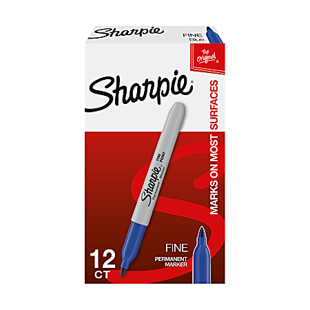 Sharpie Permanent Ultra Fine Point Markers Assorted Colors Pack Of 24  Markers - Office Depot