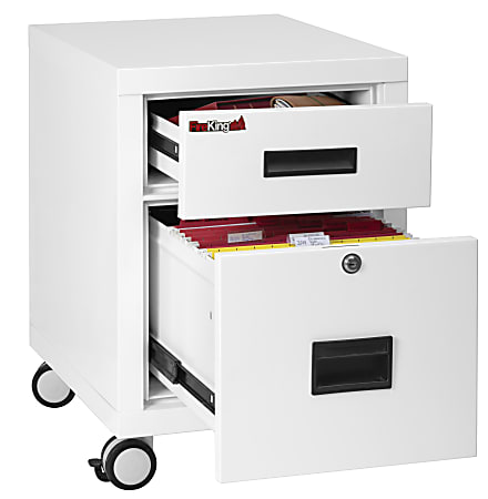 Mobile Locking Fireproof File Cabinet