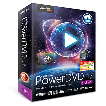 CyberLink PowerDVD 17 Ultra  (Windows)