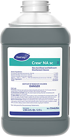 Diversey™ Crew® Nonacid Bowl And Bathroom Cleaner, 2.5L, J-Fill, 2/CT