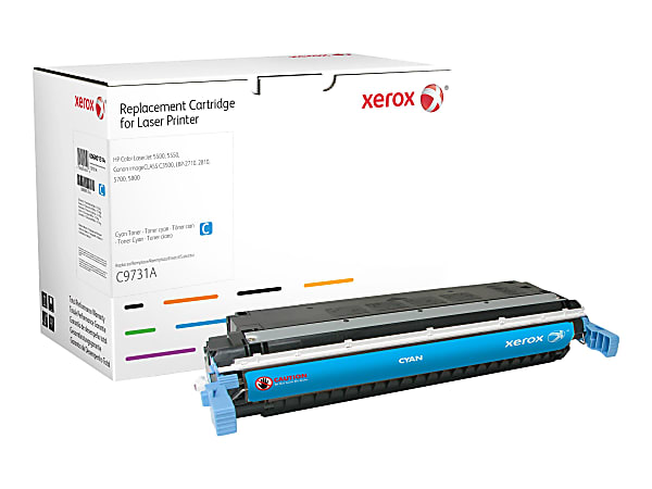 Xerox - Cyan - compatible - toner cartridge - for HP Color LaserJet 5500, 5550