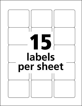 Avery labels 14 per page a4 template