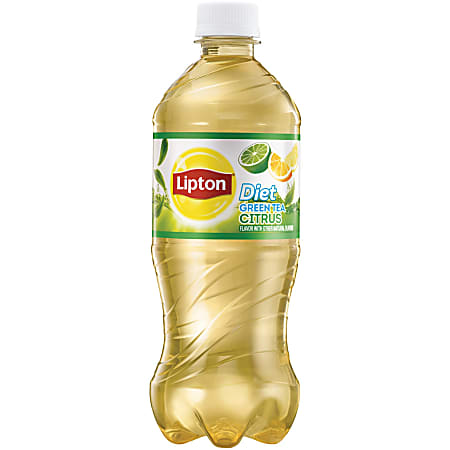 Lipton® Diet Citrus Green Tea, 20 Oz, Carton Of 24