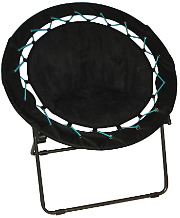 Zen 360 Degree Bungee Chair, Black/Teal