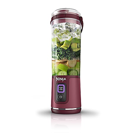 Ninja Blast Portable Blender, 18 Oz, Cranberry Red, Total Qty 1