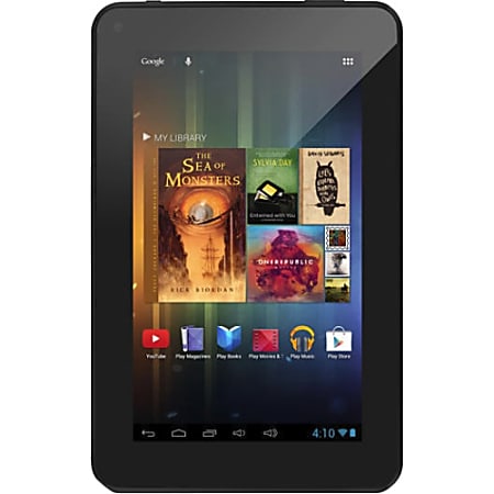 Ematic EGQ307 8 GB Tablet - 7" - Wireless LAN - 1.50 GHz - Yellow