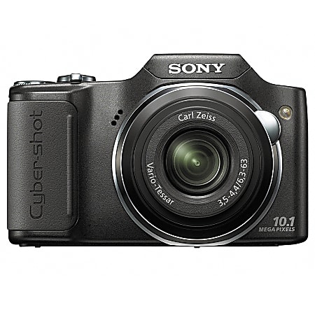 Sony® Cyber-shot® DSC-H20/B 10.1-Megapixel Digital Camera, Black