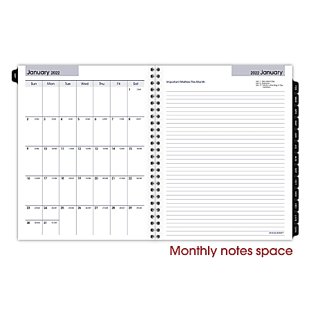 AT-A-GLANCE® DayMinder Executive Weekly/Monthly Calendar Refill, 7