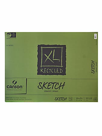 Canson XL Sketch Pad - 18 x 24 50 Sheets