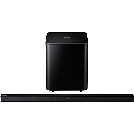 Samsung HW-H550 2.1 Sound Bar Speaker - 320 W RMS - Wireless Speaker(s) - Black