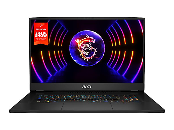 MSI Titan GT77 HX 13V Titan GT77HX 13VI-042US 17.3" Gaming Notebook Desktop PC - Intel Core i9 - 128 GB Total RAM - 4 TB SSD - Core Black - Windows 11 Pro, True Color Technology