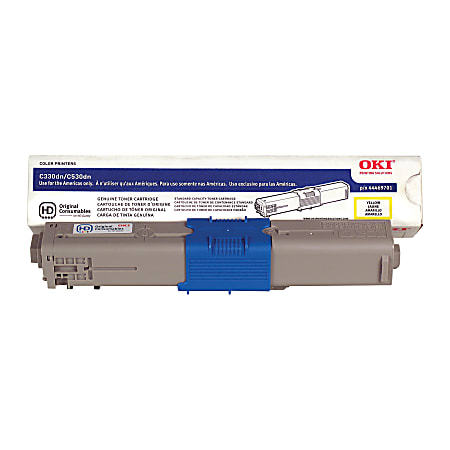 OKI® 44469701 Yellow Toner Cartridge