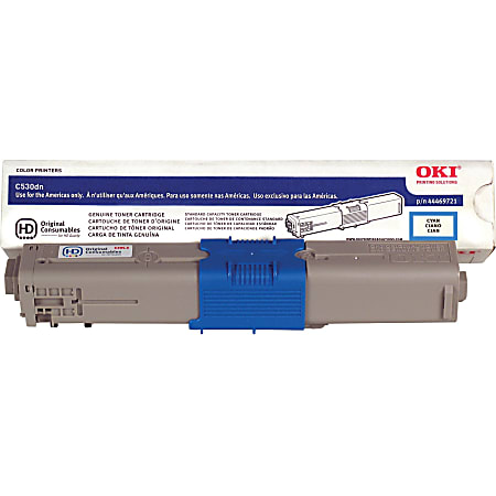 OKI® 44469721 High-Yield Cyan Toner Cartridge