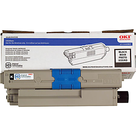 OKI&reg; 44469802 High-Yield Black Toner Cartridge