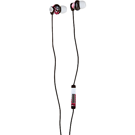 Manhattan Stereo Earbuds with In-Line Control & Mic, Splatterball