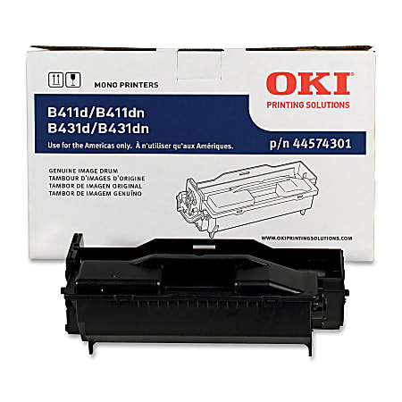 OKI® 44574301 Black Drum