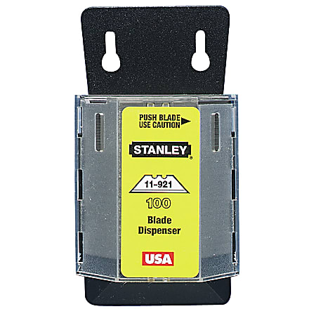Stanley Bostitch® Wall Blade Dispenser, Pack Of 100, Silver
