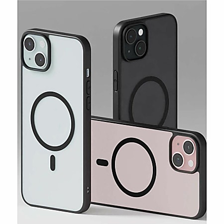 PEEL The Super Thin Bumper Case for iPhone 15 For Apple iPhone 15  Smartphone Black Translucent Matte I1561BUMPERBLACK - ODP Business Solutions