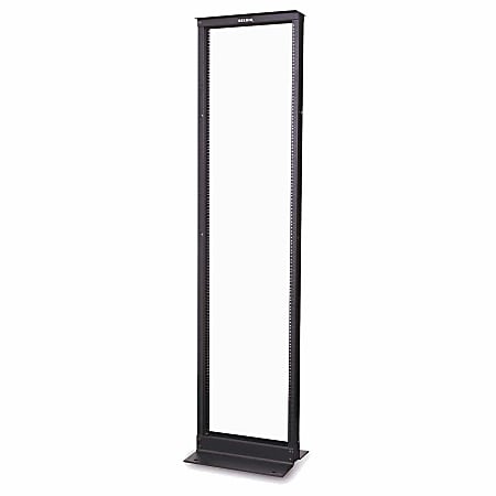 Belkin 2 Post - 42U Rack Height x 19" Rack Width - Black - 1000 lb Maximum Weight Capacity - TAA Compliant