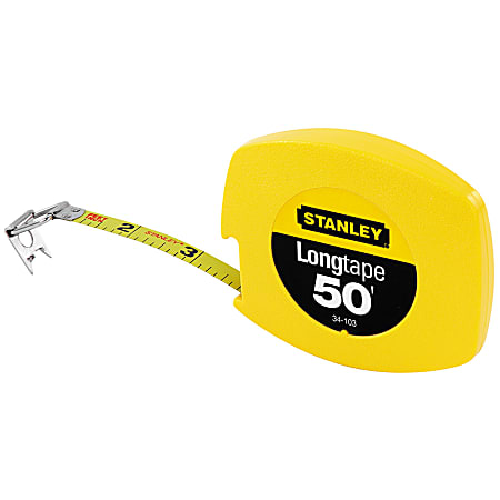 Stanley® 50' Yellow Tape Measure