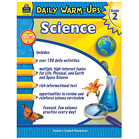 Teacher Created Resources Daily Warm-Ups Science Book, Grade 2