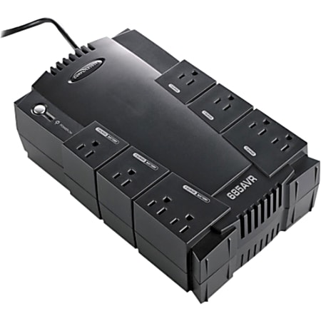 Compucessory AVR 8-Outlet UPS Backup System