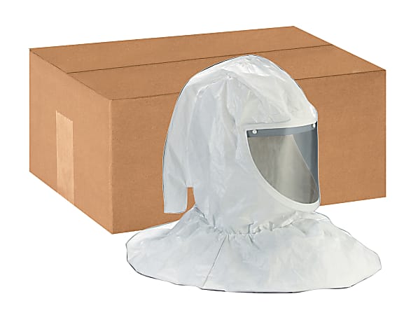 3M™ H-Series Protective Hoods, White, Case Of 10