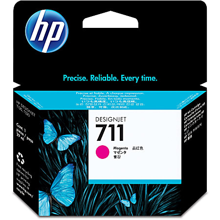 HP 711 Magenta Ink Cartridge, CZ131A