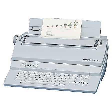 Brother® EM-530 Business Class Typewriter With Dictionary