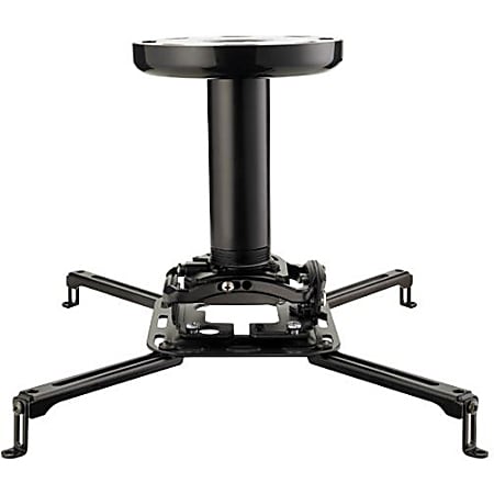 SANUS VisionMount VP1 Ceiling Mount for Projector - Black - 37" to 60" Screen Support - 35 lb Load Capacity