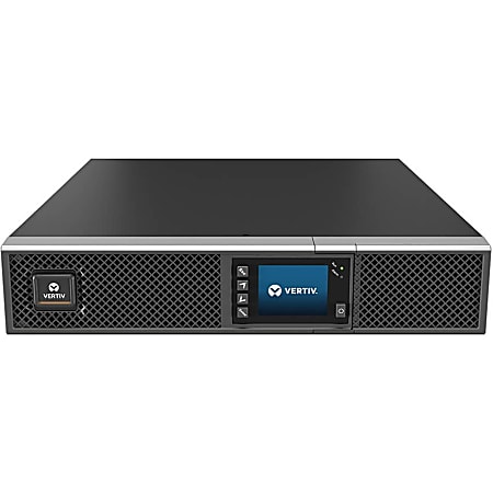 Vertiv Liebert GXT5 UPS 3kVA 208V L6-30P| Online Double Conversion Rack Mount/Tower | Energy Star Certified| Lead Acid| 1.0 PF (GXT5-3KL630RT2UXL)
