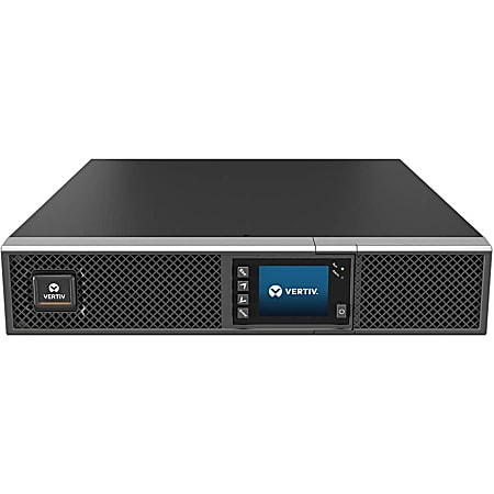 Vertiv Liebert GXT5 UPS - 3kVA/3kW 208V | Online Rack Tower Energy Star L6-30P - Double Conversion| 2U| Optional RDU101 Card , Color/Graphic LCD| 3-Year Warranty